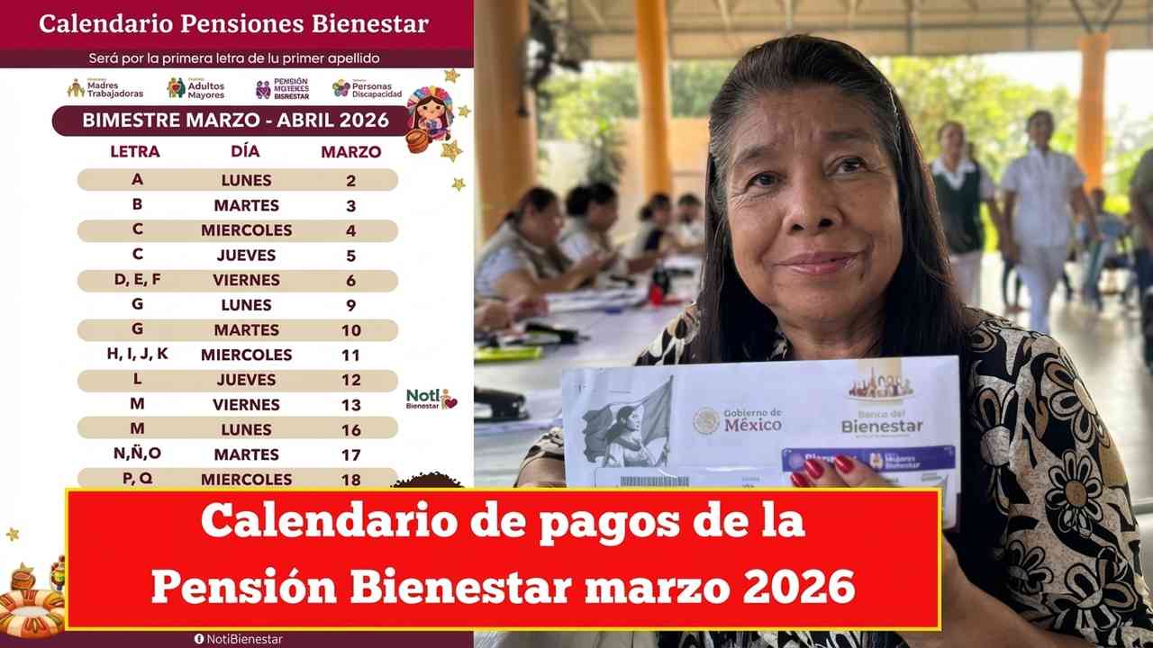 calendario pension bienestar 2026 4